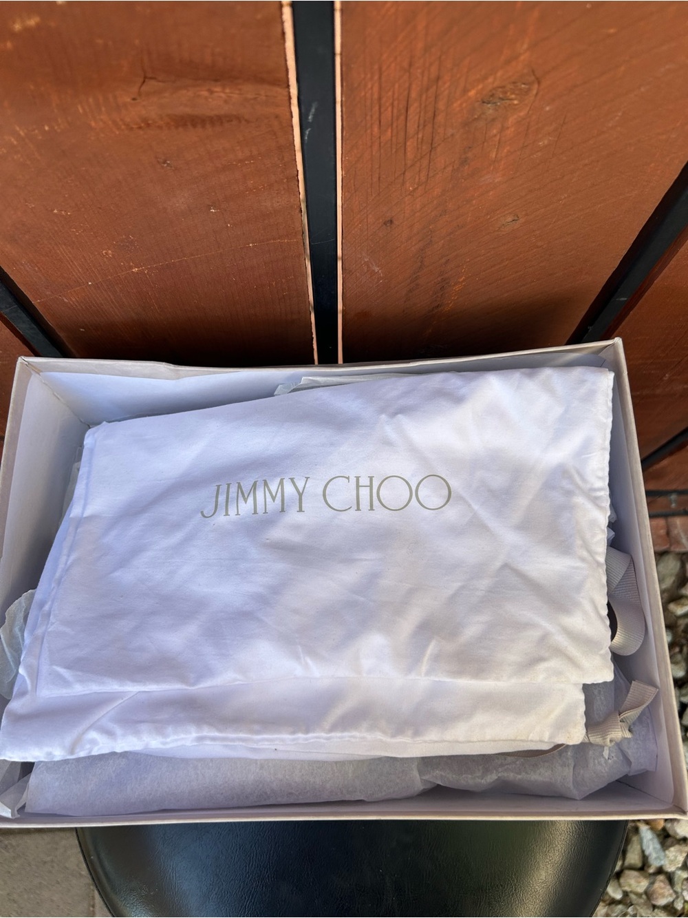 Jimmy Choo Bing 65 Off White Patent Leather 40.5EU NIB - Picture 12 of 14